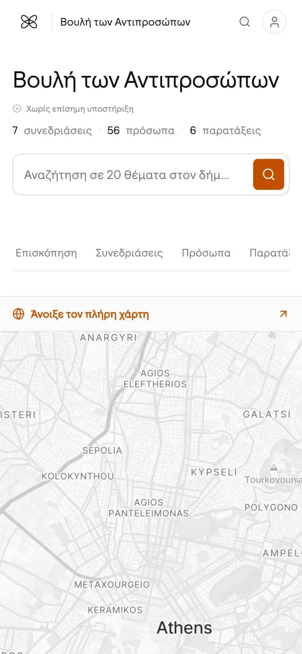 Χάρτης θεμάτων
